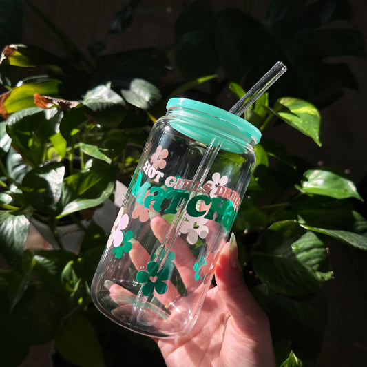 Hot Girls Drink Matcha