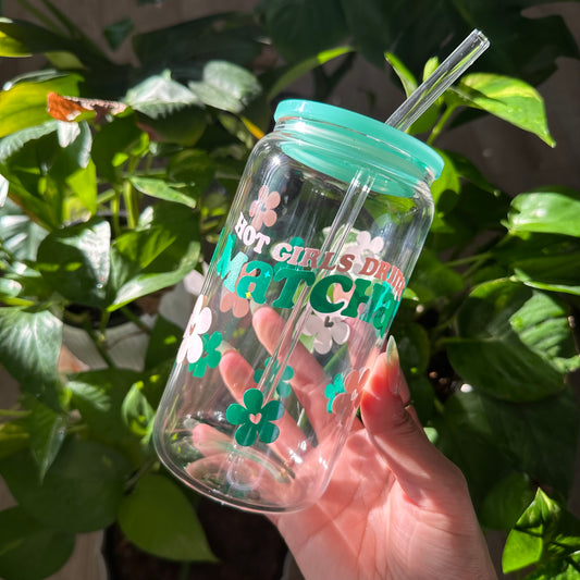 Hot Girls Drink Matcha